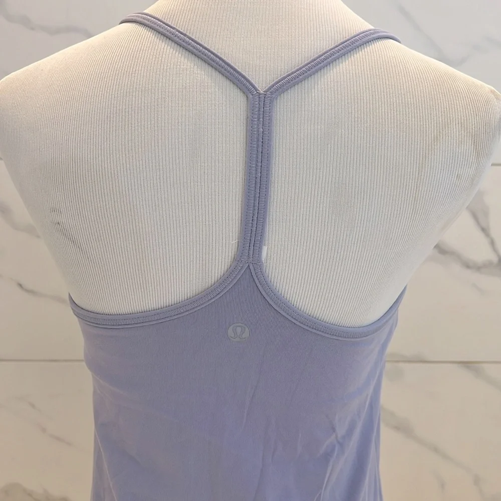 Lululemon Power Y Light Support Purple Misty Moon Tank Women’s 8